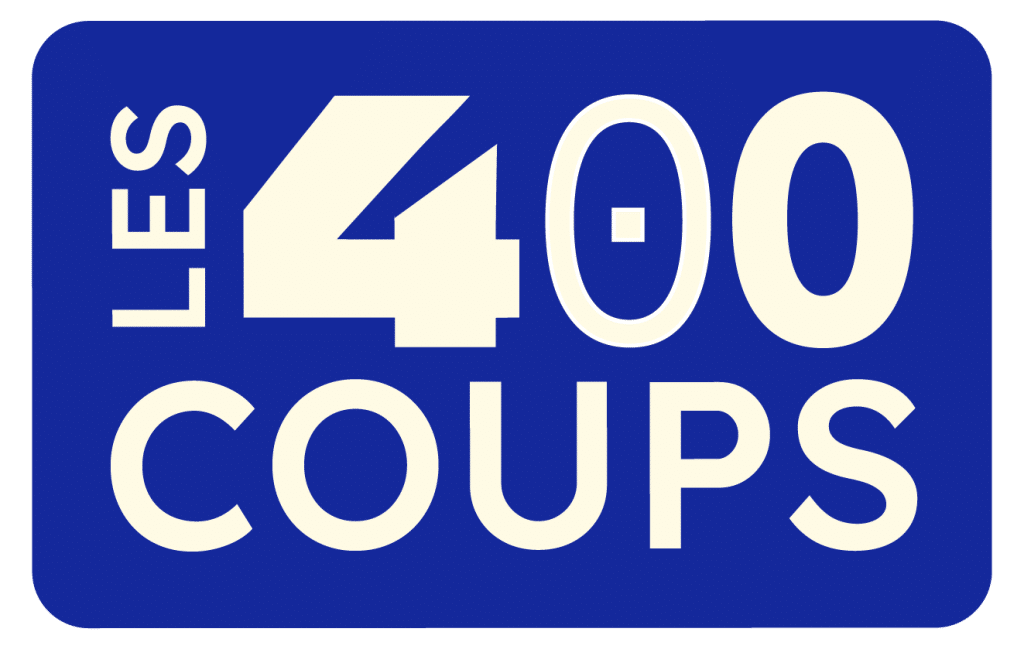 Logo déclinaison colonie de vacances 400 coups
