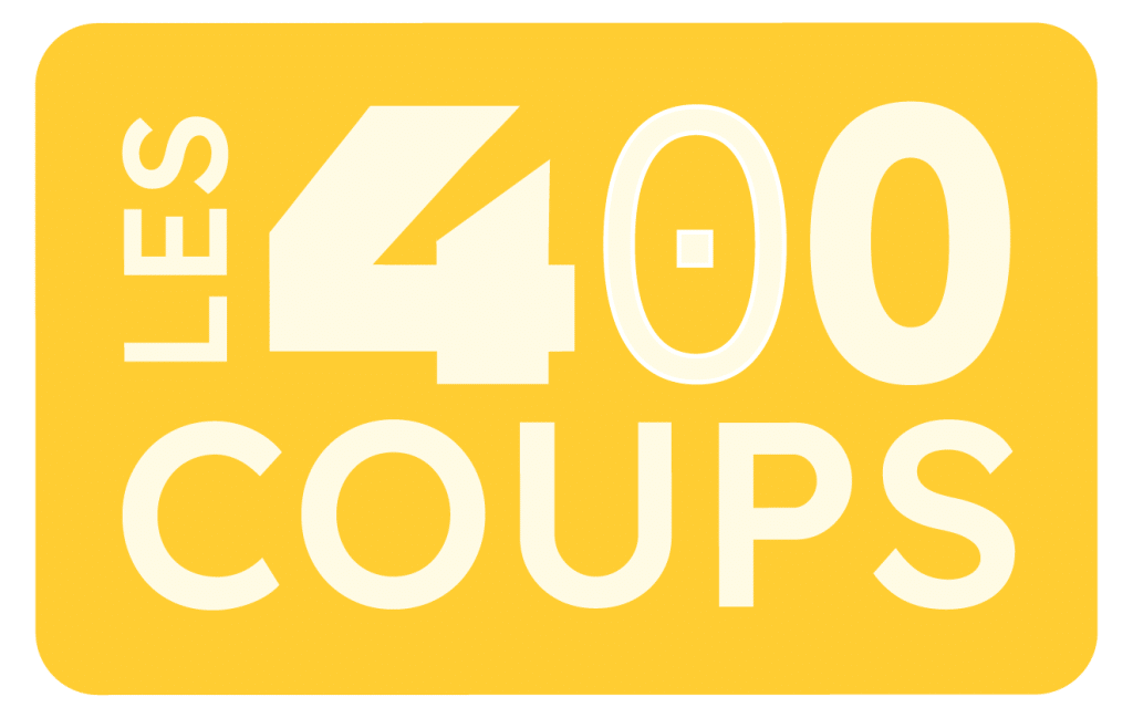 Logo déclinaison colonie de vacances 400 coups