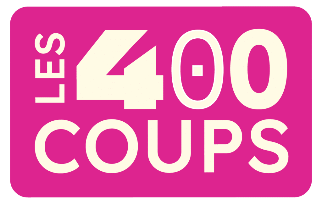 Logo déclinaison colonie de vacances 400 coups