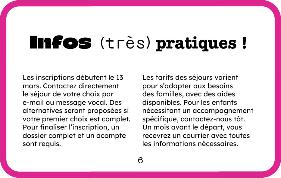 Brochure les 400 COUPS